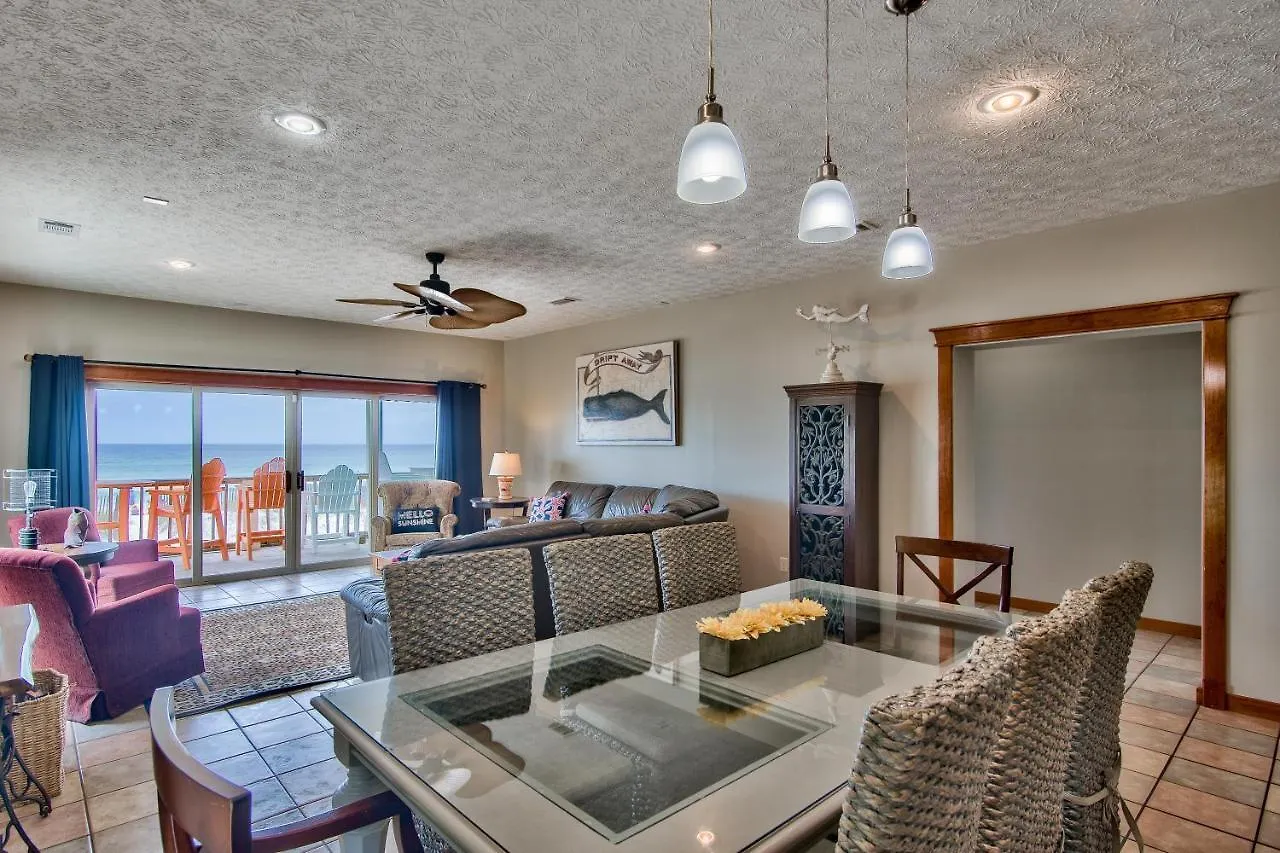 Beachcomber - Beachfront With Pool And Hot Tub - On The Beach! Panama City Beach