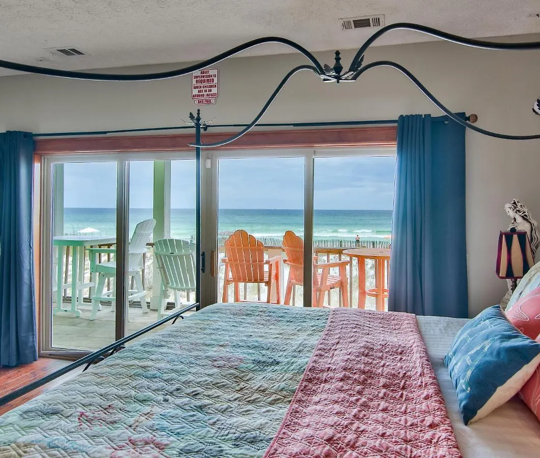 Beachcomber - Beachfront With Pool And Hot Tub - On The Beach! Panama City Beach Holiday home