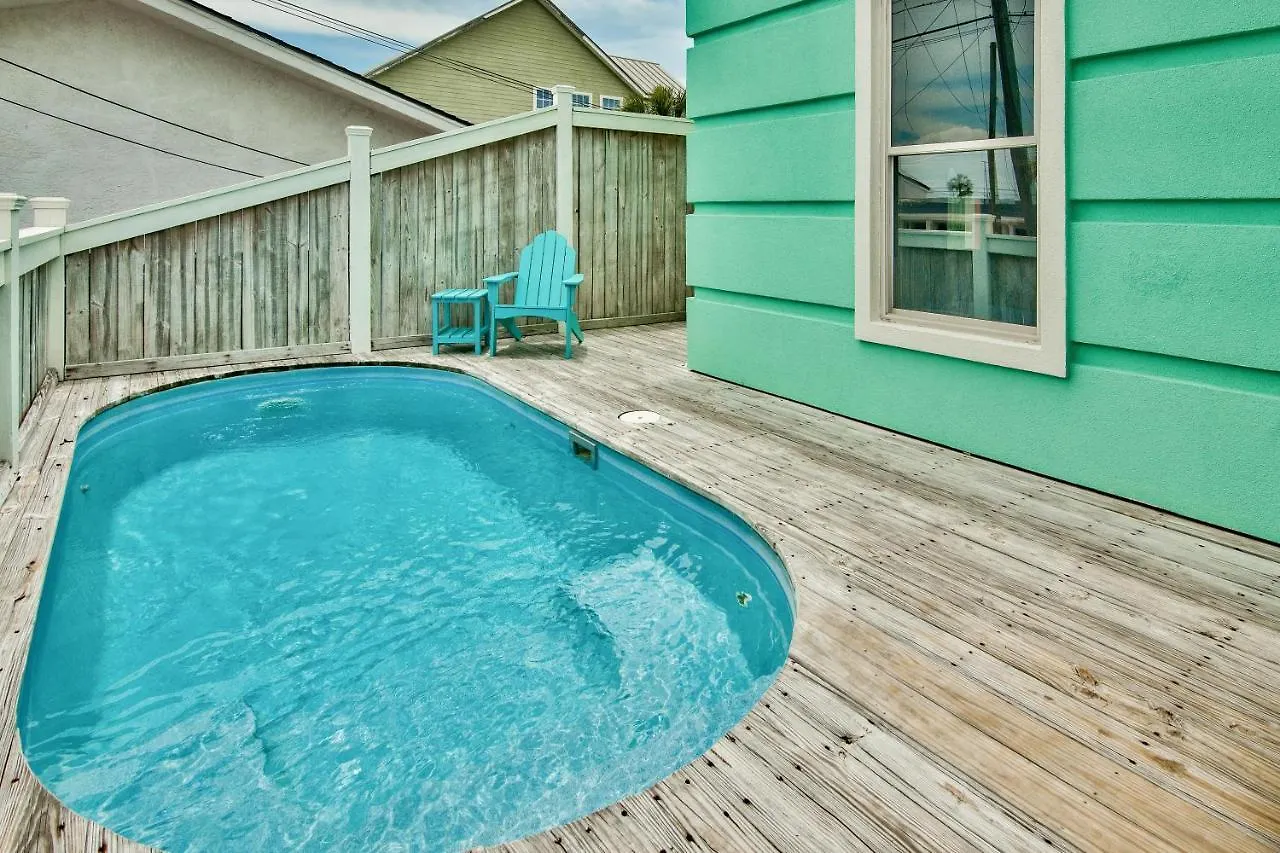 Beachcomber - Beachfront With Pool And Hot Tub - On The Beach! Panama City Beach Holiday home