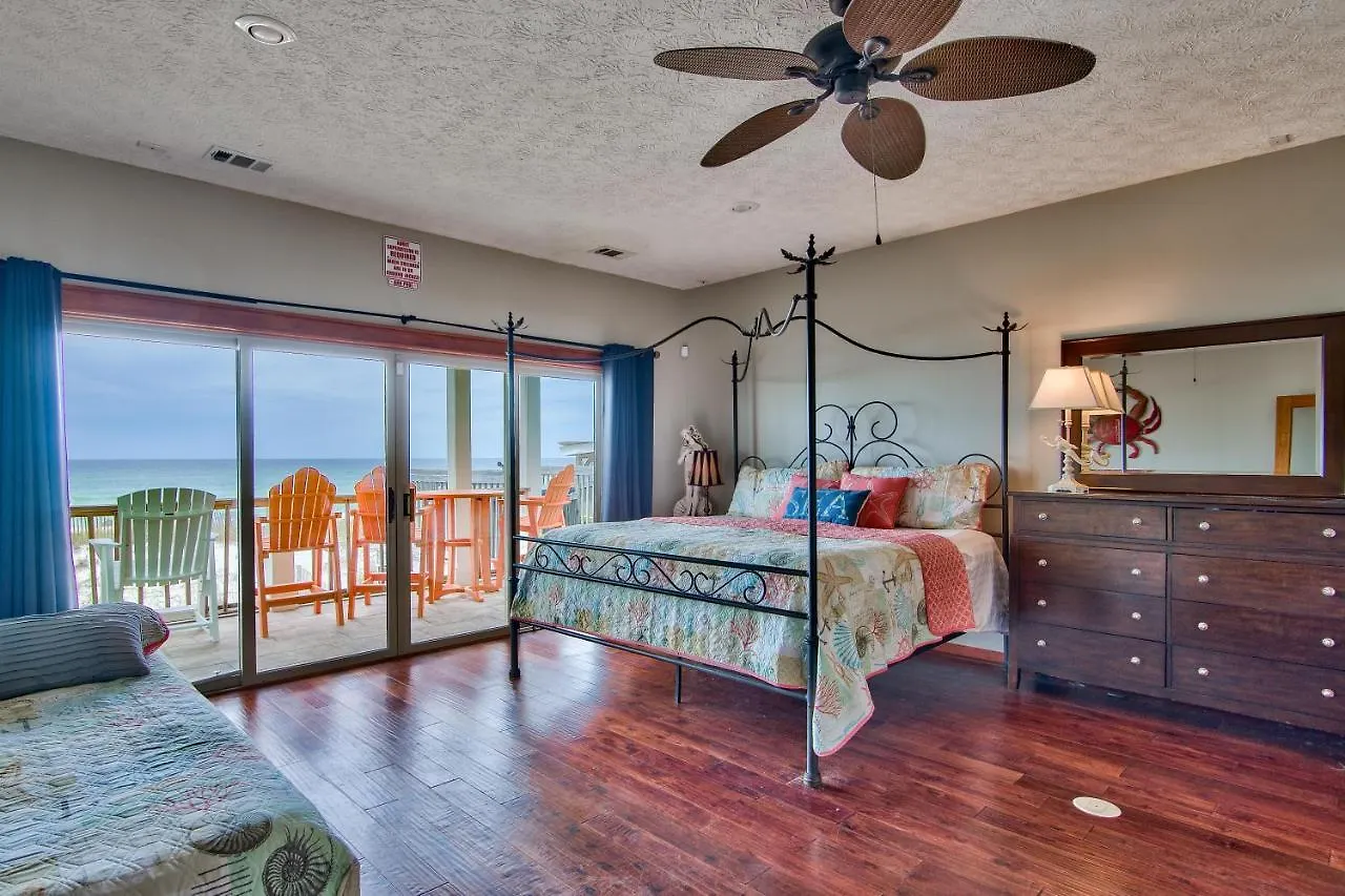 Beachcomber - Beachfront With Pool And Hot Tub - On The Beach! Panama City Beach