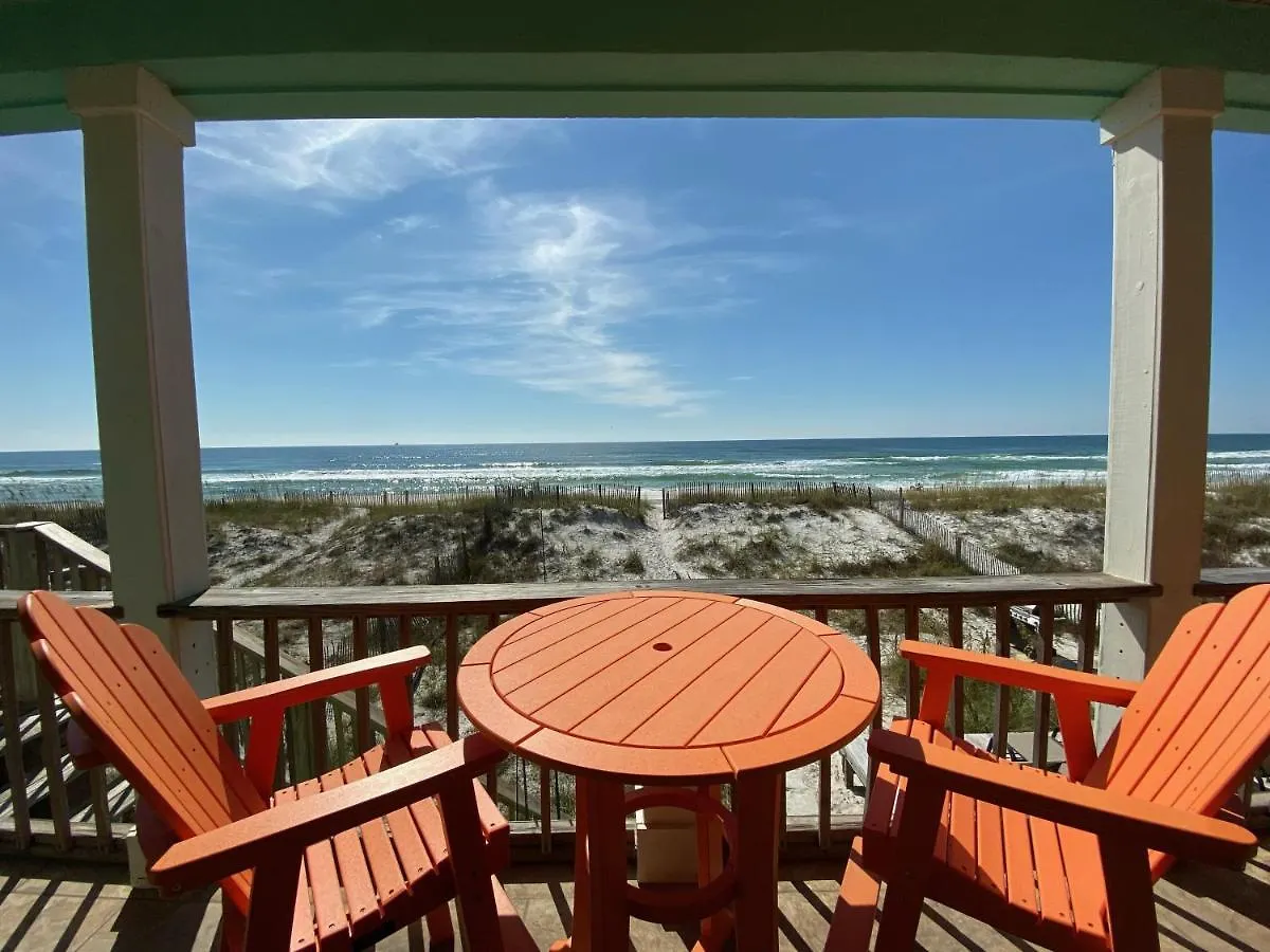 Beachcomber - Beachfront With Pool And Hot Tub - On The Beach! Panama City Beach Holiday home