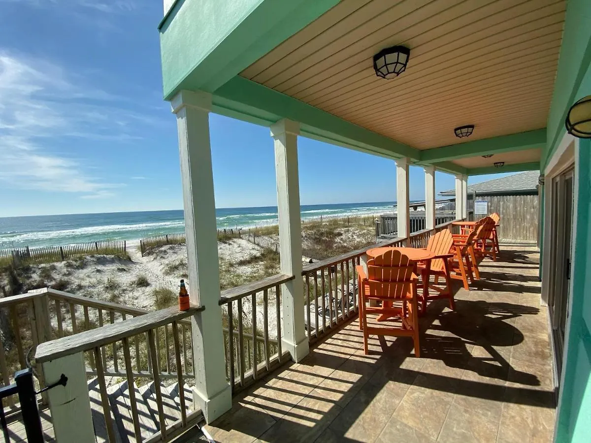 Beachcomber - Beachfront With Pool And Hot Tub - On The Beach! Panama City Beach